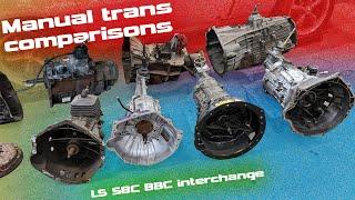 GM manual trans specs - 4spd 5spd 6spd 2wd 4wd - LS SBC BBC