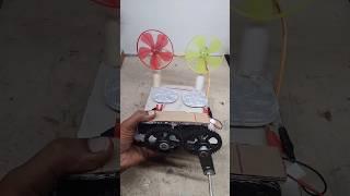 Generator Motor project testing fan project#electrical motor#shorts