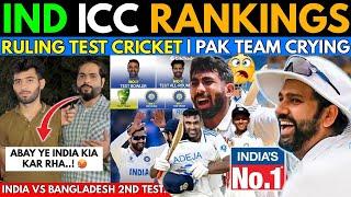 India Ruling new ICC Rankings| Pak Team Crying in Corner|Ashwin No.1 Bowler & Jadeja No.1