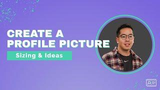 How to Make a Profile Picture for Your Social Media (YouTube, Instagram & More)