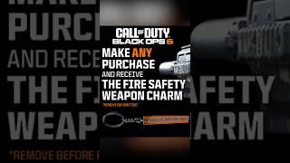 How To Unlock New Fire Safety Weapon Charm In Black Ops 6