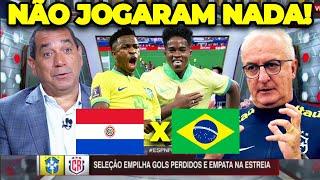 ANÁLISE SOBRE A ESTREIA DA SELEÇÃO BRASILEIRA NA COPA AMÉRICA! PARAGUAI X BRASIL