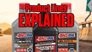 Amsoil OE, XL, and Signature Series Product Lines Explained