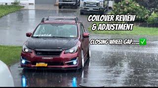 Rev 9 Hyperstreet 2 Coilovers review & adjustment - 2015 Subaru Impreza sport ~ (MyBuild) - Ep 4