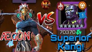 If you wonder how ÆGON does against Act7 Superior Kang Boss!! #mcoc #Superiorkang #marvel