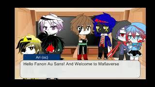 Fanon Sans Au Reacts To Mafiaverse + Anime TikToks (Ari Neko Chan's Video)