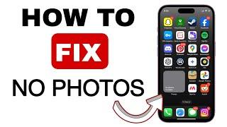 How to Fix No Content Available in Photo Widget on iPhone - Step by Step Tutorial (2024)