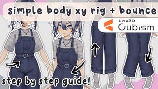 【 simple body anglex x&y rig ! 】live2d step-by-step guide