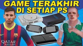 GAME TERAKHIR di Semua Konsol Sony PlayStation‼️ PS1, PS2, PSP, PS3, PSVITA‼️