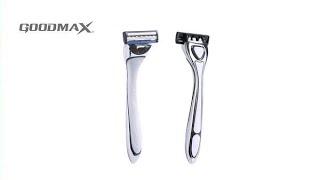 Goodmax triple blade  metal razor system