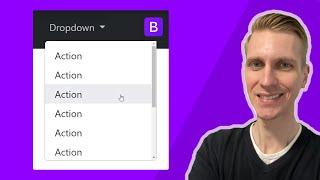 Bootstrap 5 Dropdown Menu Scrollable