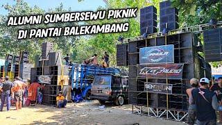 Healing Horeg.. Deretan sound piknik di pantai Balekambang Malang