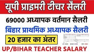 उत्तर प्रदेश और बिहार प्राथमिक अध्यापक सैलरी | 20 हजार का अंतर primary teacher salary details 2024