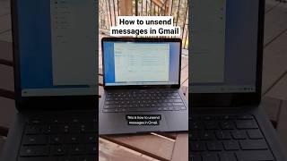 How to unsend messages in Gmail #shorts #gmail #googlequicktip #howto