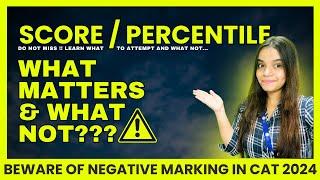 Crack CAT 2024 | Score Vs Percentile | Negative Marking| MBA Update #cat2024 #mba