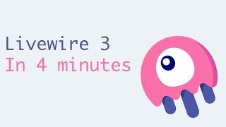 Installing & Creating your first Component in Livewire 3 in only 4 minutes