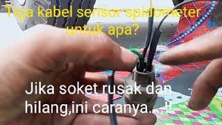 Cara Tepat perbaiki jalur kelistrikan sensor spidometer yang putus‼️#canter #spidometer