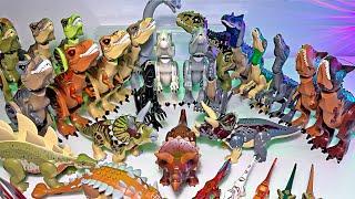 FULL COLLECTION - JURASSIC WORLD DINOSAUR TOYS - Indominus Rex, Allosaurus, T-Rex, Giganotosaurus