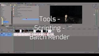 -Tutorial- How to batch render in Sony Vegas - How to render multiple files