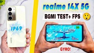 Realme 14x 5G Bgmi Pubg Test | Graphics test, gyro | realme 14x 5g Bgmi Battery Gaming test