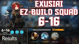 【明日方舟/Arknights】[6-16] - Exusiai Easy Build Squad - Arknights Strategy