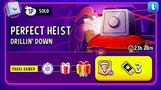 Solo Challenge Perfect Heist Drillin Down Special O'Rama 10 Moves 800 Score #Drillindown