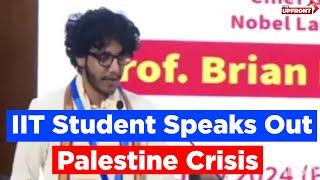 IIT Madras Student Speaks Out on Palestine Crisis During Convocation