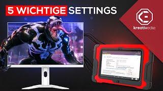 Creative Corner How to set up your monitor correctly 4K FINAL