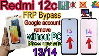 Redmi 12c FRP Bypass Android 13/14/New update 2024 Gmail/Google remove