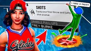 i asked FORTNITE for the BEST FADE ANIMATIONS in NBA 2K22