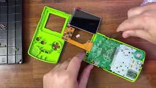Let's Install A Backlit IPS Screen In a Gameboy Color - How To