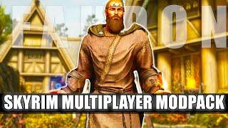 The BEST Skyrim Multiplayer Modpack to Play With Friends || Fahdon Wabbajack Modpack