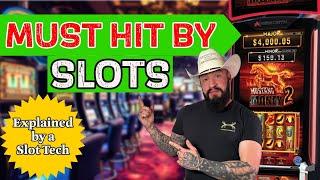 How to WIN at Must Hit Progressive Slots  How They Work | Live Play by a Slot Tech ⭐️ JACKPOT!