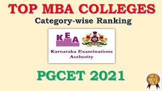 Top MBA Colleges-Category Wise | PGCET | KEA | MBA