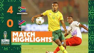 HIGHLIGHTS | South Africa  Namibia #TotalEnergiesAFCON2023 - MD2 Group E