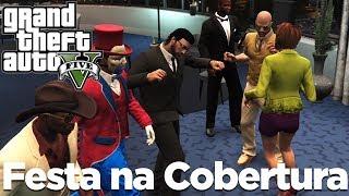 GTA V  DLC CASSINO - A FESTA das Loucuras na COBERTURA de Luxo, DOIDERA TOTAL