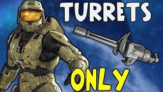 Can you beat HALO 3 with only Turrets?!