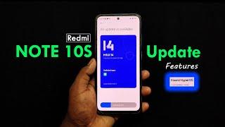 Redmi Note 10S New Update MIUI 14.0.10.0 | HyperOS Update & Features Rosemary ! | Dot SM