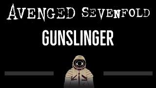 Avenged Sevenfold • Gunslinger (CC)  [Karaoke] [Instrumental Lyrics]