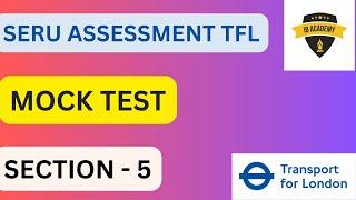 Section 5 - Mock test - SERU ASSESSMENT TFL