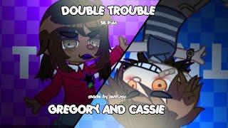 [ FNAF ] DOUBLE TROUBLE MEME | SB RUIN | FT. Gregory and Cassie | Jenfuyu