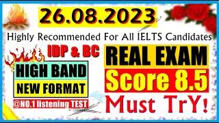 IELTS LISTENING PRACTICE TEST 2023 WITH ANSWERS | 26.08.2023