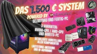 DER 1500 € Gaming PC 2023 + Arbeits-PC | Selbstbau und ab SOFORT als Fertig PC!