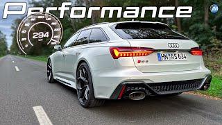 NEW! RS6 Performance (630hp) | 0-290 km/h acceleration | by Automann in 4K