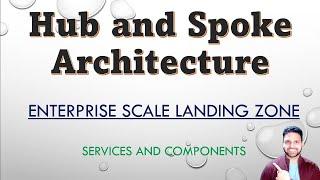 Hub and Spoke Enterprise-Scale Landing Zone Networking | Whiteboard Design & Setup Explained