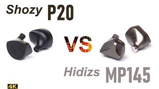 Shozy P20 vs Hidizs MP145