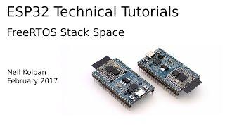 ESP32 Technical Tutorials: FreeRTOS Stack Space