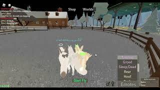 Slapping tails! | Roblox horse world |