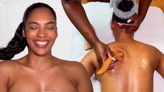 ASMR: Relaxing South African WOOD Therapy Massage