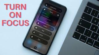 How to Enable/Disable or Control Focus Mode in iOS 15 on iPhone/iPad Quickly